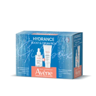 Avene BOX Hydrance Богат крем за суха и много суха чувствителна кожа 40 мл + Хидратиращ серум-концентрат за лице 30 мл Комплект