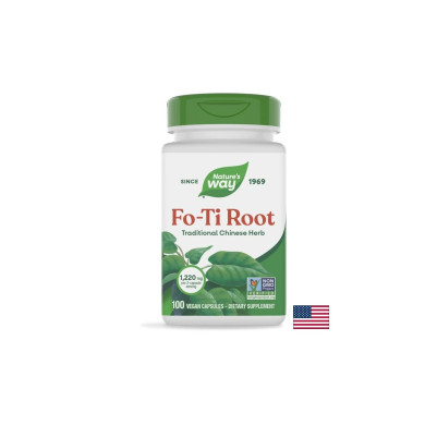 Fo-Ti Root/ Фо-Ти (корен) 610 mg x 100 капсули Nature’s Way