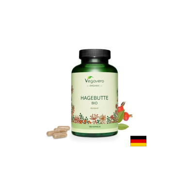 Hagebutte Bio/ Био Шипка, 180 капсули, 100% Vegan Vegavero