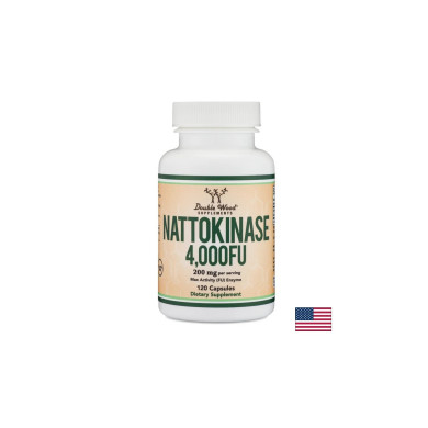 Кръвообращение - Натокиназа, 200 mg, 120 капсули Double Wood