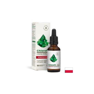 Детоксикация - Хлорофил, 30 ml капки Aura Herbals