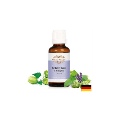 Schlaf Gut mit Hopfen Tropfen / Капки за сън, Тинктура, 30 ml Bärbel Drexel