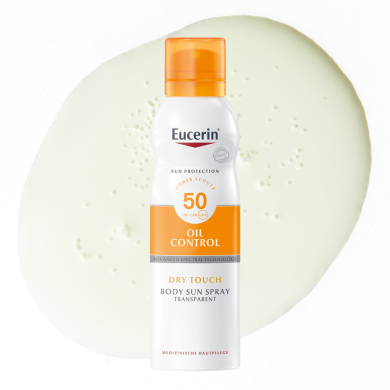 Eucerin Прозрачен охлаждащ слънцезащитен спрей-аеорзол за тяло SENSITIVE PROTECT SPF 50 -  200мл
