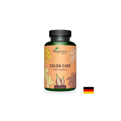 Colon Care Complex/ Детокс на дебелото черво, 120 капсули, 100% Vegan Vegavero