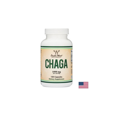 Chaga - Чага, 120 капсули Double Wood