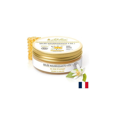 Подхранващо желе-маска с мед – За суха кожа, устни и изтощена коса, 150 ml