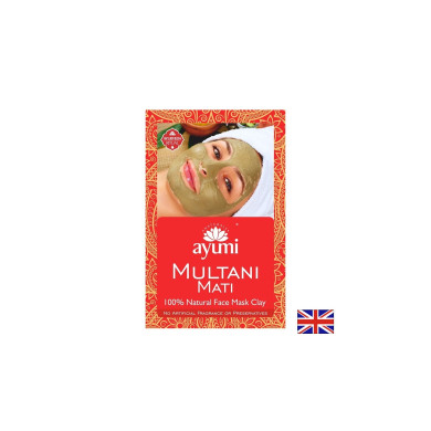 Мултани Мати Маска от глина при мазна кожа и разширени пори 100 g