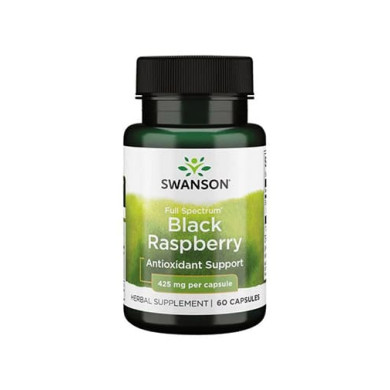 SWANSON Full Spectrum Black Raspberry 425mg. / 60 Caps