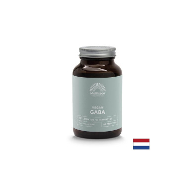 Стрес и добро настроение - ГАБА 1000 mg + Цинк и Витамин В1, 60 таблетки