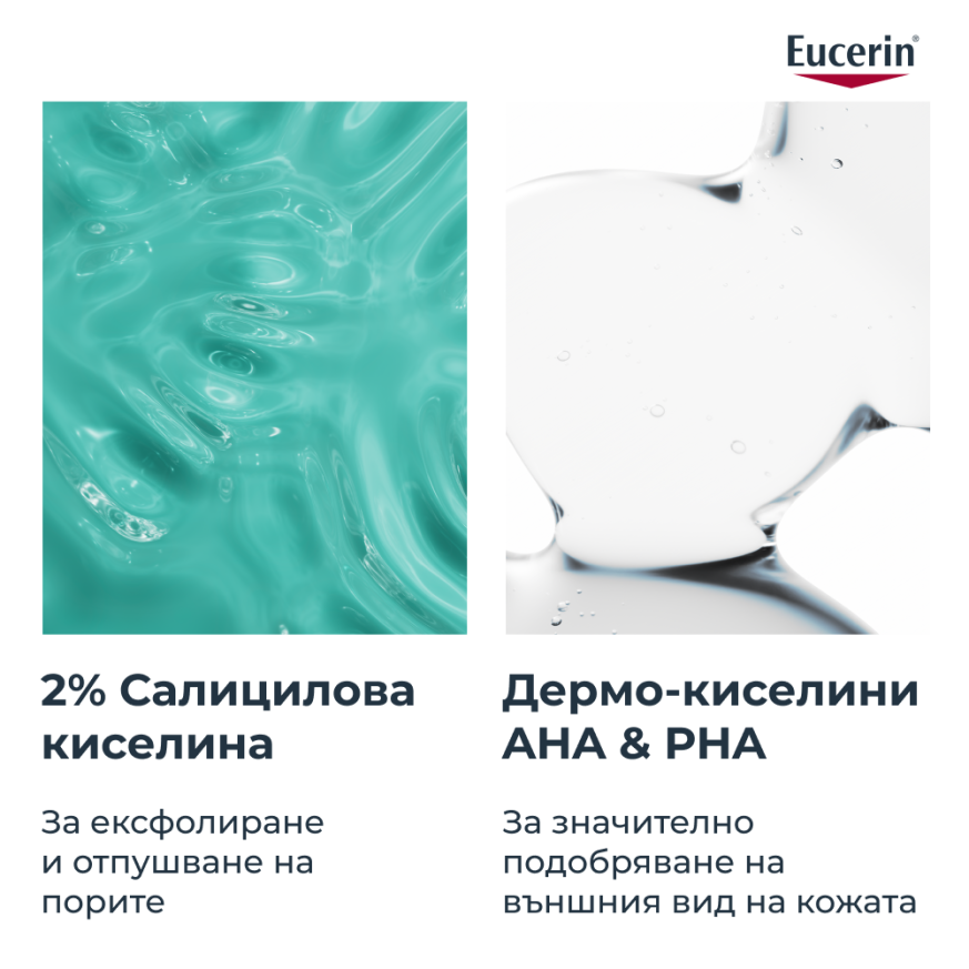 Eucerin DERMOPURE CLINICAL Коригиращ измиващ гел 400 мл.