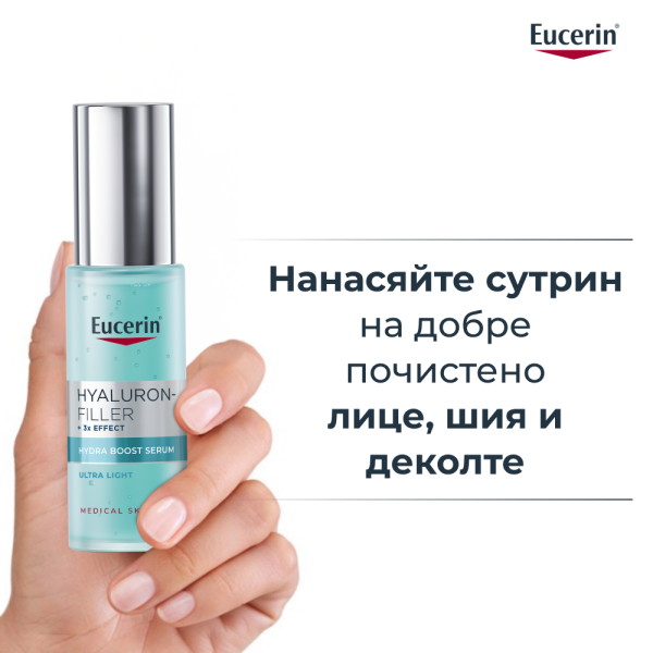 Eucerin® Hyaluron-Filler Ултралек хидратиращ серум 30 ml