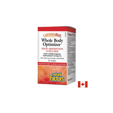CurcuminRich™ Whole Body Optimizer™ x 60 софтгел капсули