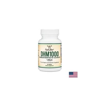 Dihydromyricetin + Electrolytes/ Дихидромирицетин + eлектролити, 30 таблетки Double Wood