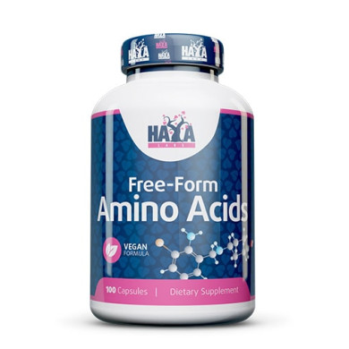 Haya Labs Free Form Amino Acids / Амино Киселини 100 Caps.