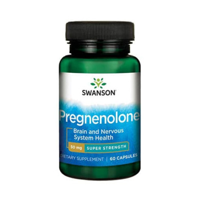 Pregnenolone - Super Strength 50mg. / 60 Caps