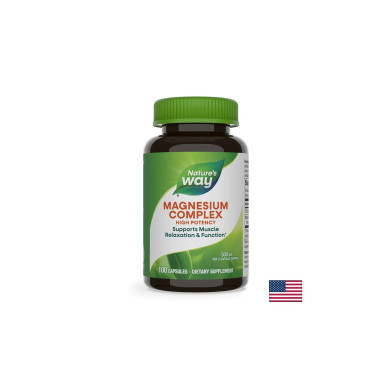 Magnesium Complex/ Магнезий (комплекс) 250 mg х 100 капсули Nature’s Way