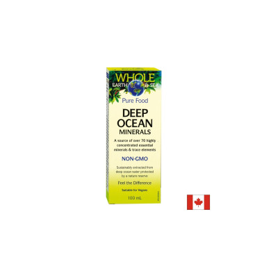 Deep Ocean Minerals Whole earth & sea®/ Дълбоководни морски минерали x 100 ml Natural Factors