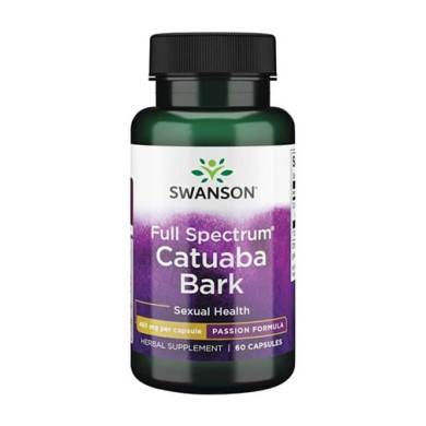 SWANSON Catuaba Bark 465mg / 60 Caps