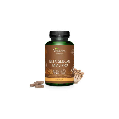 Beta Glucan Immu Pro/ Бета-глюкан имун про, 90 капсули, 100% Vegan Vegavero