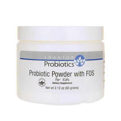 SWANSON Probiotic Powder with FOS for Kids