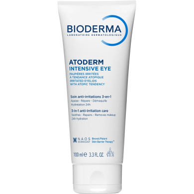 Bioderma Atoderm Intensive Eye интензивна грижа за очи 3 в 1 против раздразнения 100 мл