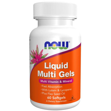 Now - Liquid Multi Gels - 60 Дражета