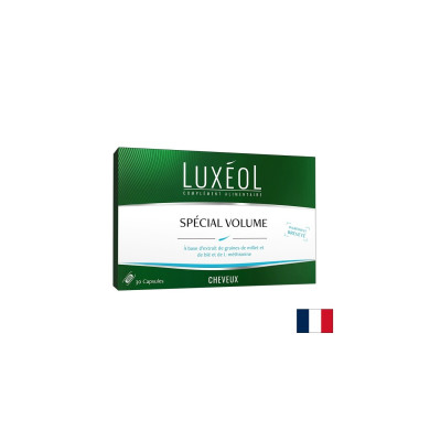 За плътност и обем на косата - Luxéol формула, 30 капсули