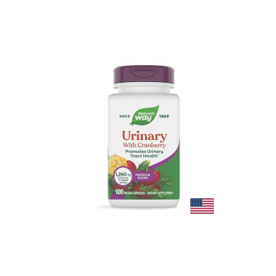 Urinary with Cranberry/ Уринари с Червена боровинка х 100 капсули Nature’s Way