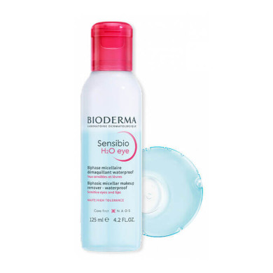 Bioderma Sensibio Eye H2O Двуфазна мицеларна вода 125 мл