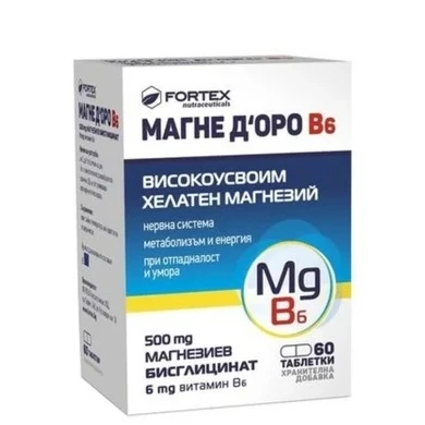 Магне Доро В6 х60 таблетки Fortex