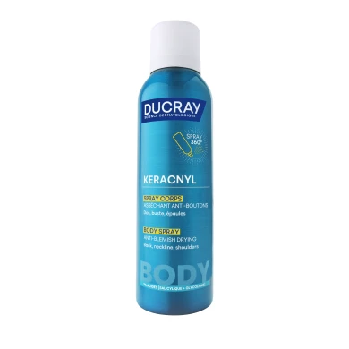 Ducray Keracnyl Спрей за тяло против несъвършенства 150 ml