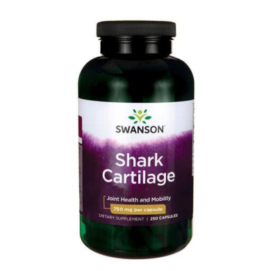 SWANSON Shark Cartilage 750mg. / 250 Caps
