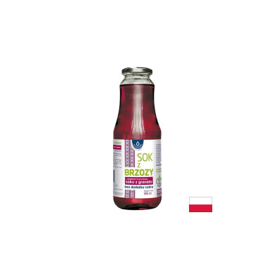 Сок от бреза с концентрат от нар 990 ml