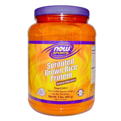 Now Sports - Brown Rice Protein / Протеин от Кафяв Ориз- 907 г