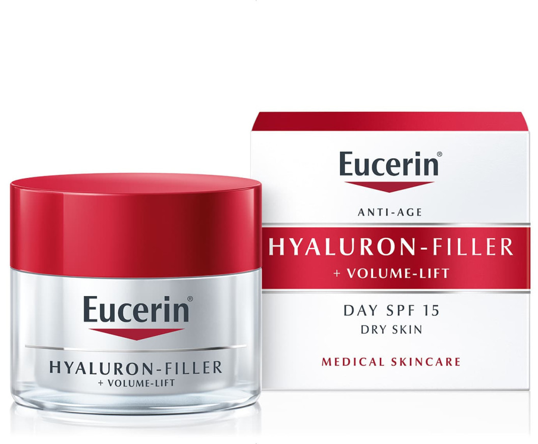 EUCERIN HYALURON FILLER + VOLUME LIFT дневен крем суха кожа
