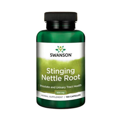 SWANSON Stinging Nettle Root 500mg. / 100 Caps