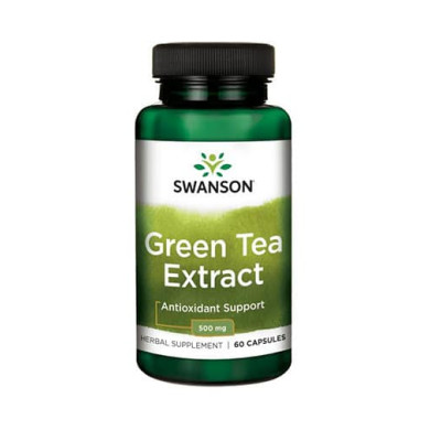 SWANSON Green Tea Extract 500mg. / 60 Caps