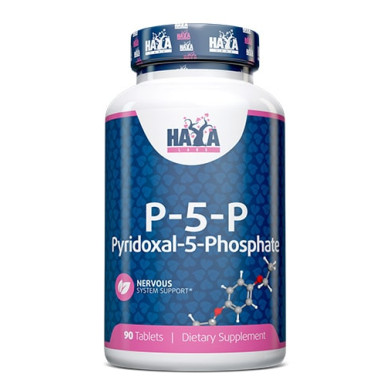Haya Labs P-5-P / Πиpидoĸcин 40mg. / 90 Tabs.