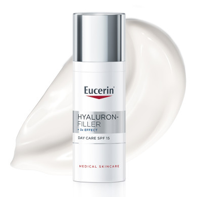 Eucerin Hyaluron-Filler Дневен крем за нормална и смесена кожа SPF15