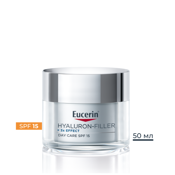 Eucerin Hyaluron-Filler Дневен крем за суха кожа SPF15