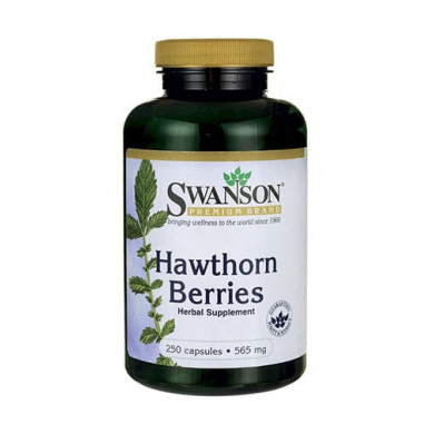 SWANSON Hawthorn Berry 565mg. / 250 Caps