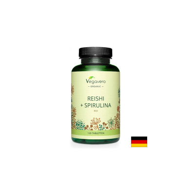 Имунитет и метаболизъм - Organic Рейши + Спирулина Био, 120 таблетки