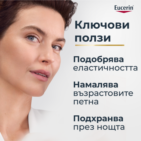 Eucerin® Hyaluron-Filler +Elasticity Нощен крем за лице, Рефил