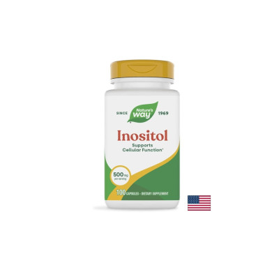 Inositol / Инозитол / Витамин В8  500 mg х 100 капсули Nature’s Way