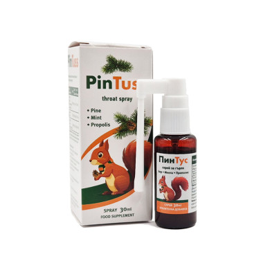 PinTuss Спрей за гърло 30 ml