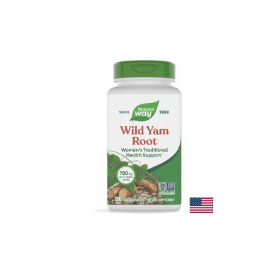 Wild Yam Root/ Див Ям (корен) 425 mg x 180 капсули Nature’s Way