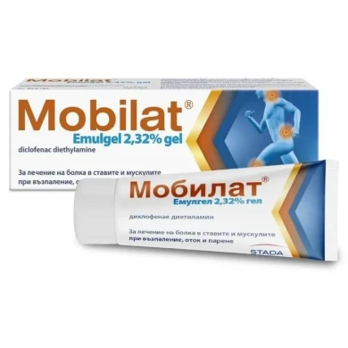 Mobilat Emulgel 2,32% гел 180 г Stada