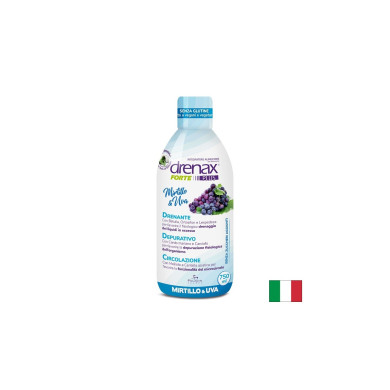 Диуретична формула с гроздово семе и синя боровинка - Дренакс - Drenax® Forte Plus, 750 ml, 25 дози