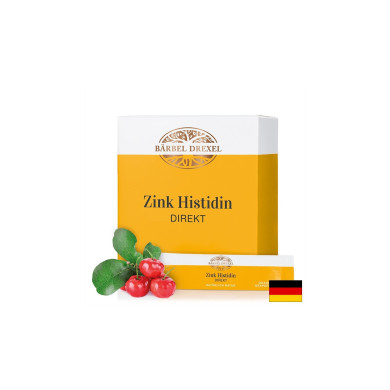 Zink Histidin DIREKT/ Цинк, хистидин и витамин С, 30 сашета х 2 gr /С вкус на портокал и грейпфрут Bärbel Drexel
