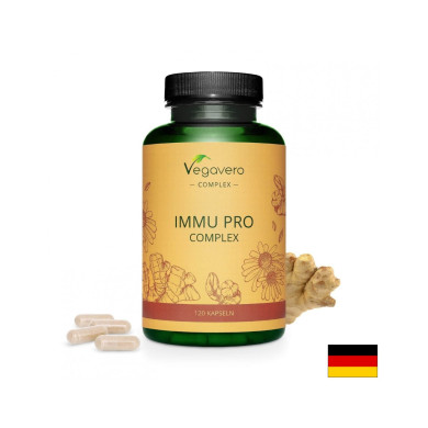 Immu Pro Complex/ Имун про комплекс, 120 капсули, 100% Vegan Vegavero